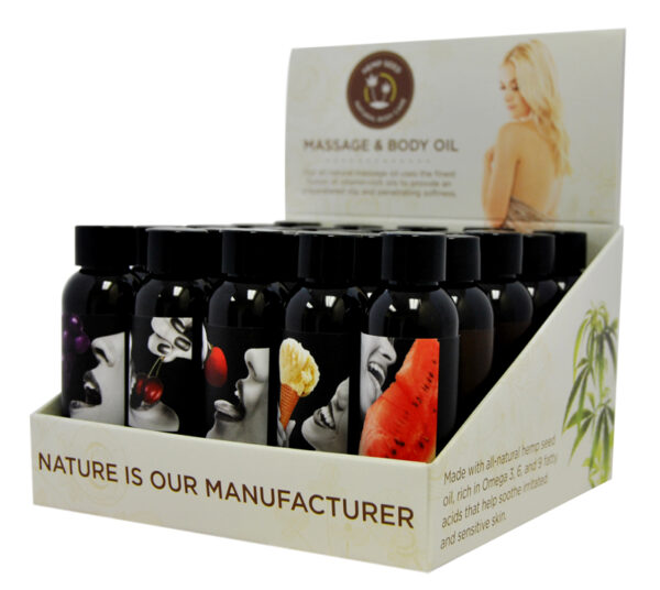 EB Edible Massage Oil Disply (25 asst)