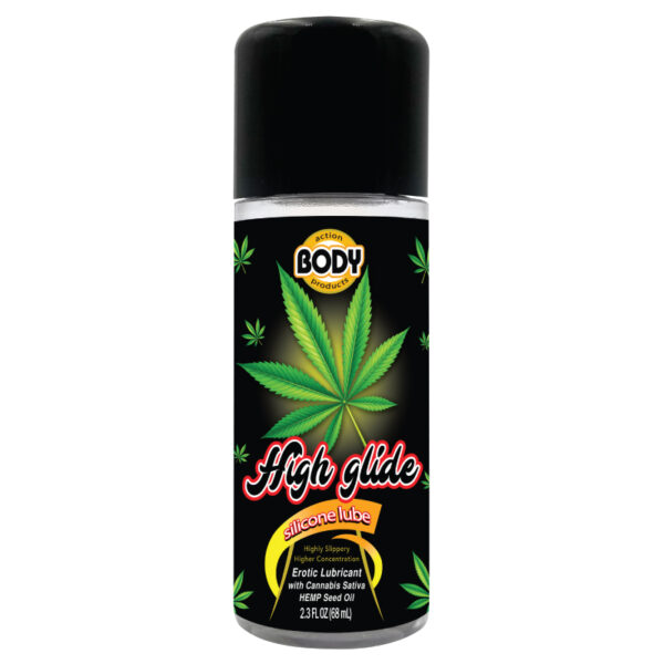 High Glide Erotic Silicone Lube 2.3oz