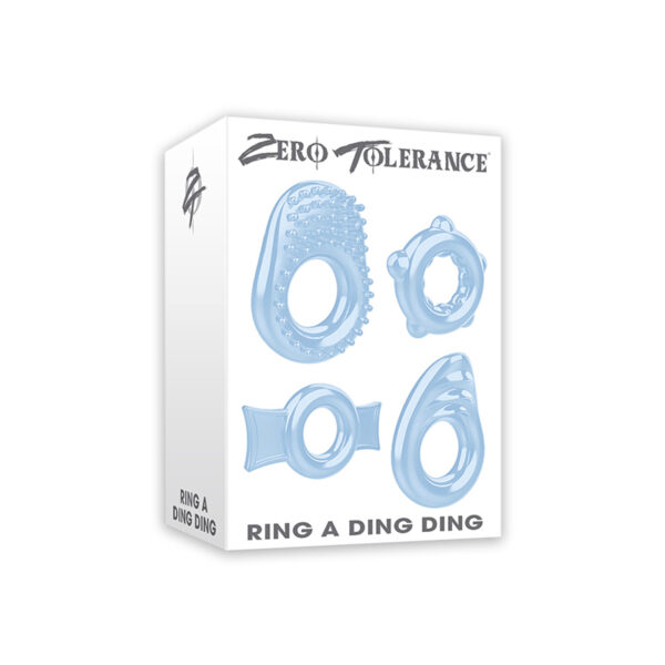 ZT Ring A Ding Ding Cock Ring Set Of 4