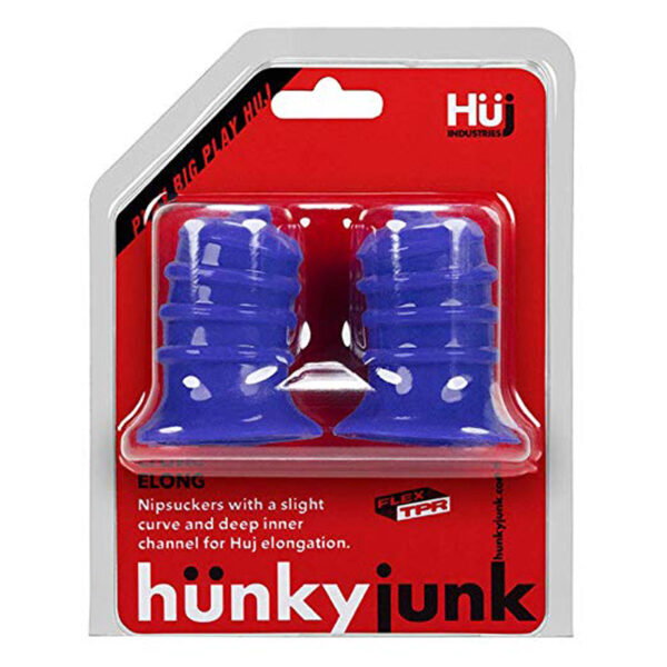 Hunkyjunk ELONG Wide Base Nipsucker Blac