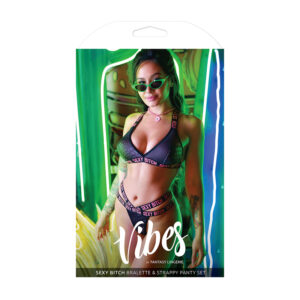 Vibes Sexy Bitch Reptile Print Set  LXL
