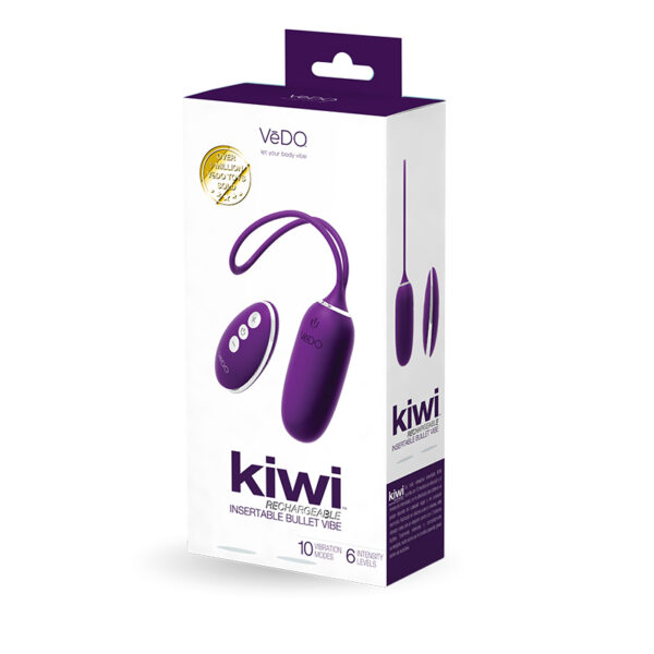 Vedo Kiwi Insertable Bullet Deep Purple
