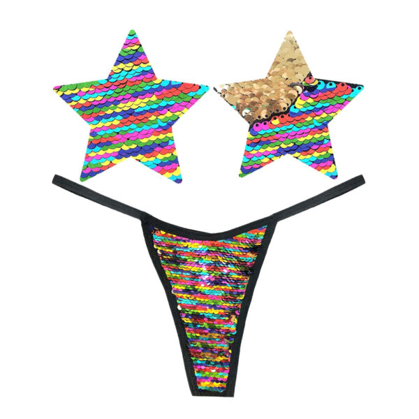 Neva Nude Pastie Funfetti Mulicolor Past