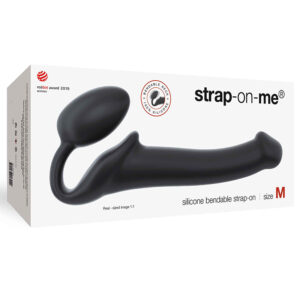 Strap-On-Me Semi-Real Bend Strap-On Bk M