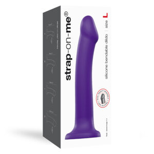 Strap-On-Me Semi-Real D/D Bend Dild Pu L