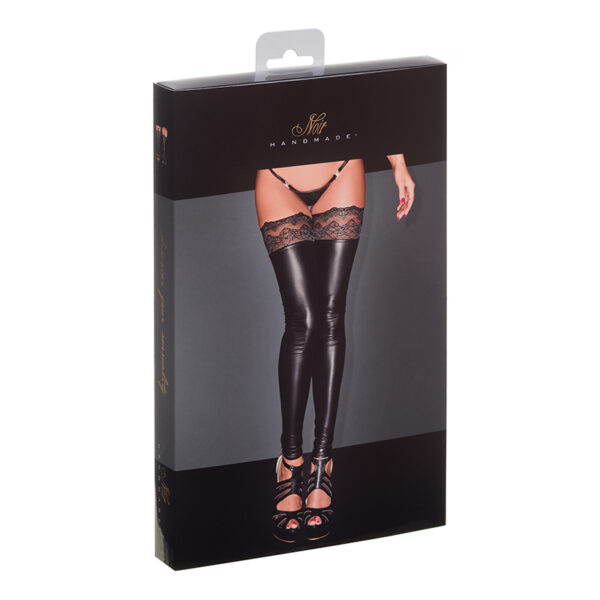 Noir Powerwetlook Stocking  X Large