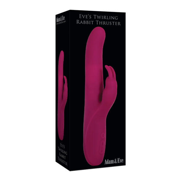 A&E Eve's Twirl Rabbit Thrust Recha Sil