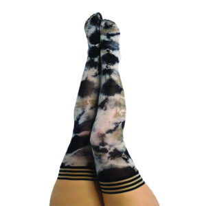 Kixies Mackenzie Black/Tan Tie Dye Size