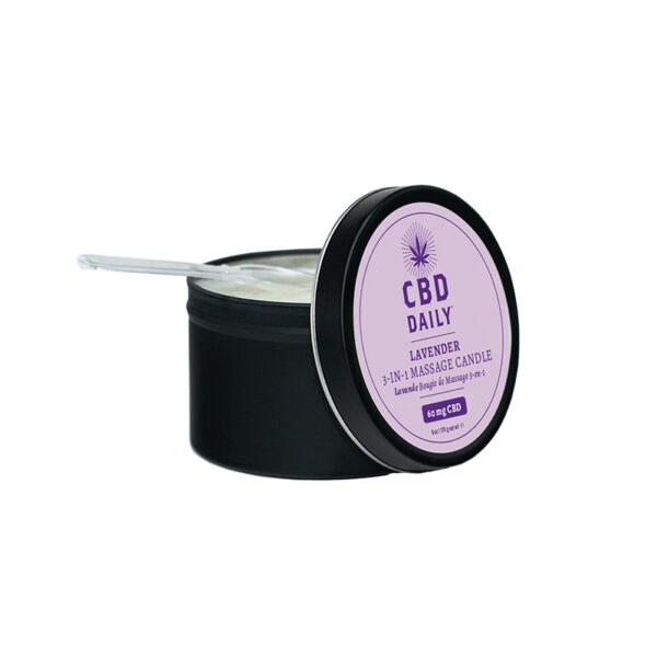 CBD Daily Massage Candle - Lavender 6oz