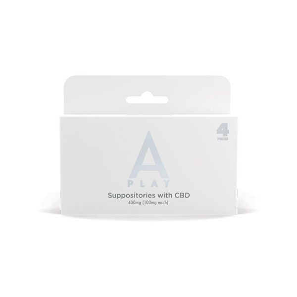 A-Play Suppositories with CBD 400mg (100