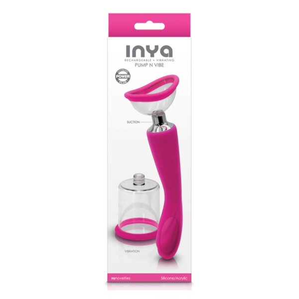 INYA Pump and Vibe W/Interchane Cups Pin