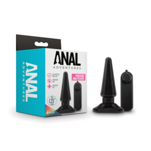 Basic Vibrating Anal Pleaser - Black