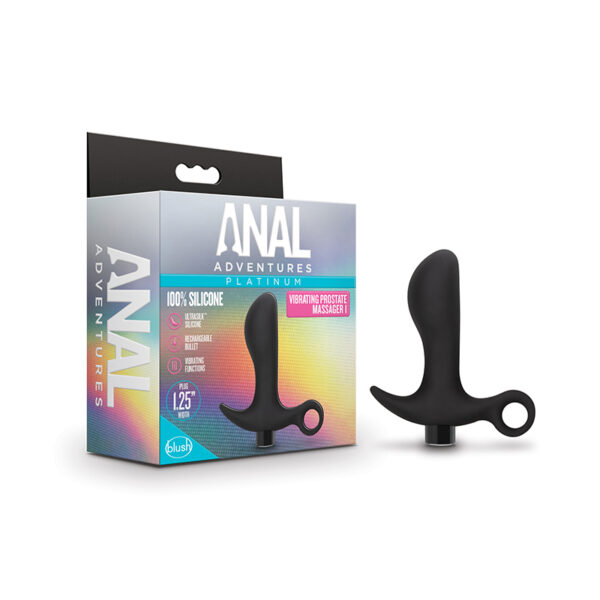 Silicone Vibrating Prostate Massager 01