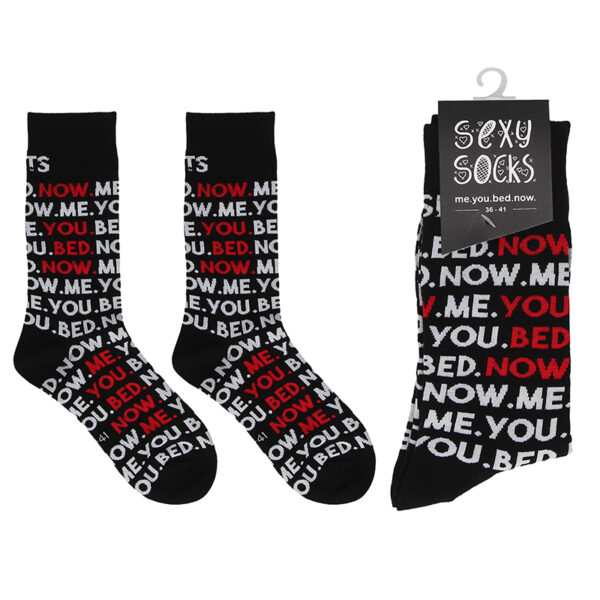 Shots Socks You.Me.Bed.Now. S/M