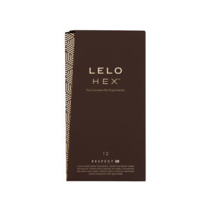 LELO HEX Respect XL Condoms 12-Pack