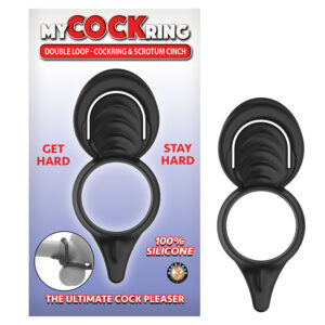 My Cockring Double Cring&Scrotum Cinc Bk