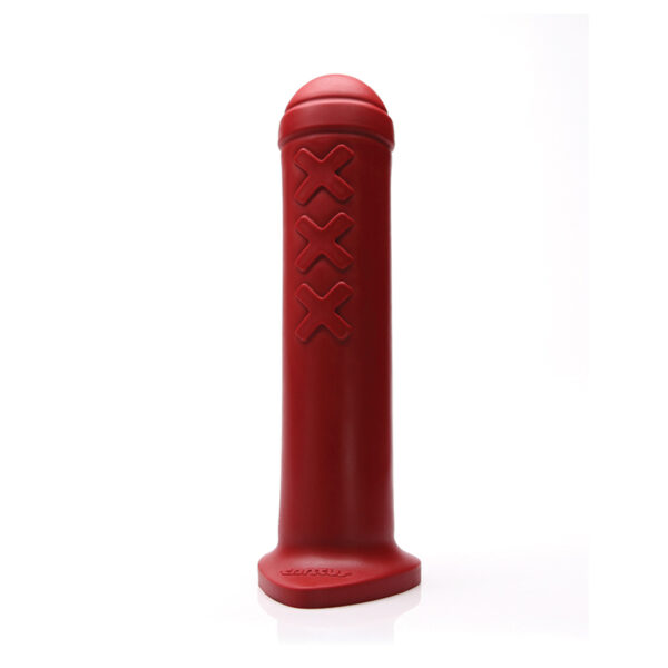 Tantus Amsterdam Soft Dildo Red BOX