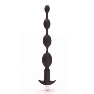 Tantus Vibrating Progressive Beads Black