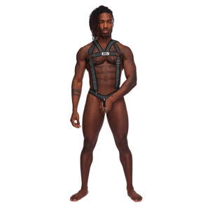 MP  Elastic Harness with Ring Blk 1SZ