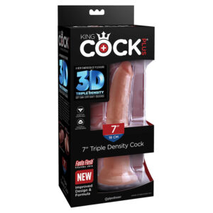 King Cock Plus 7in Triple Density Cock T