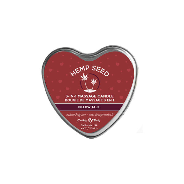 EB  Hemp Seed Candle Pillow Talk 4oz