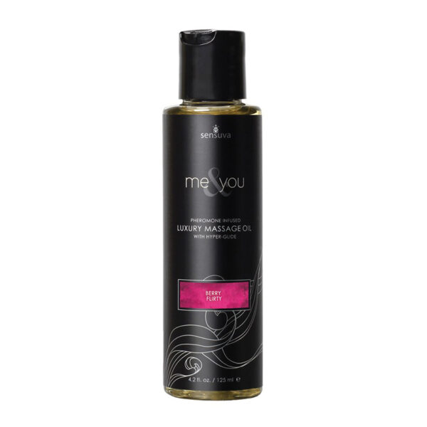 Me & You Berry Flirt Massage Oil 4.2oz