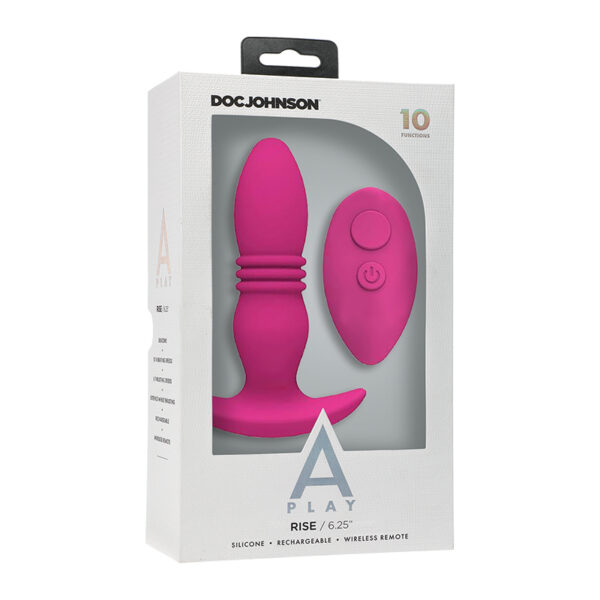 A-Play RISE Recharge Sili Anal Plug /Rem