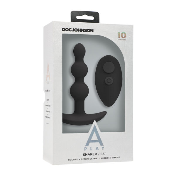 A-Play SHAKER Recharge Sil Anal Plug/Rem