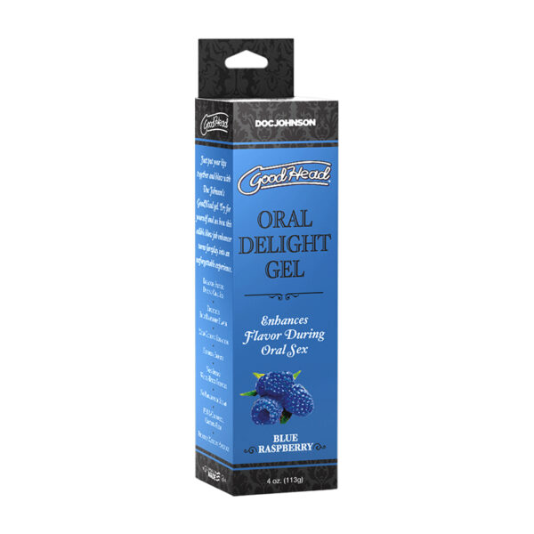 GoodHead Oral Delight Gel Blue Rasp 4oz