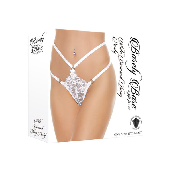 Barely Bare White Diaimo Thon Pant Wh O/