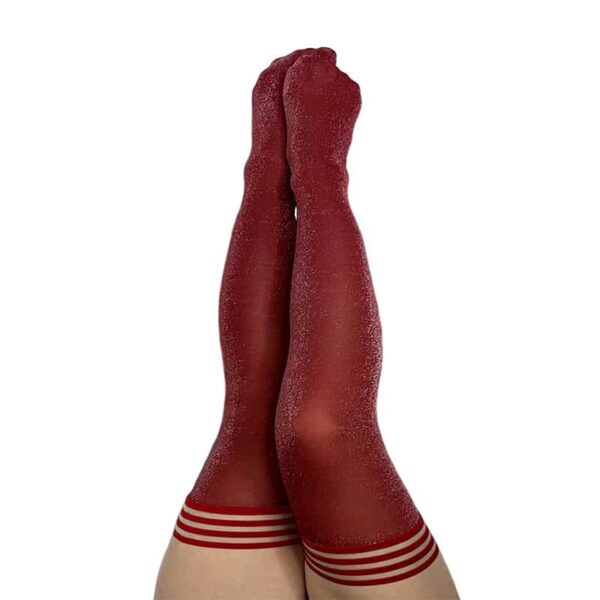 Kixies Holly Cranberry Sparkle Size A
