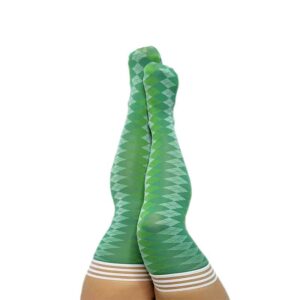 Kixies OPC Par 4 Green Argyle Size C