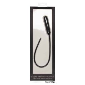 Ouch UrethralSound ExtraLongVibrPlug Blk