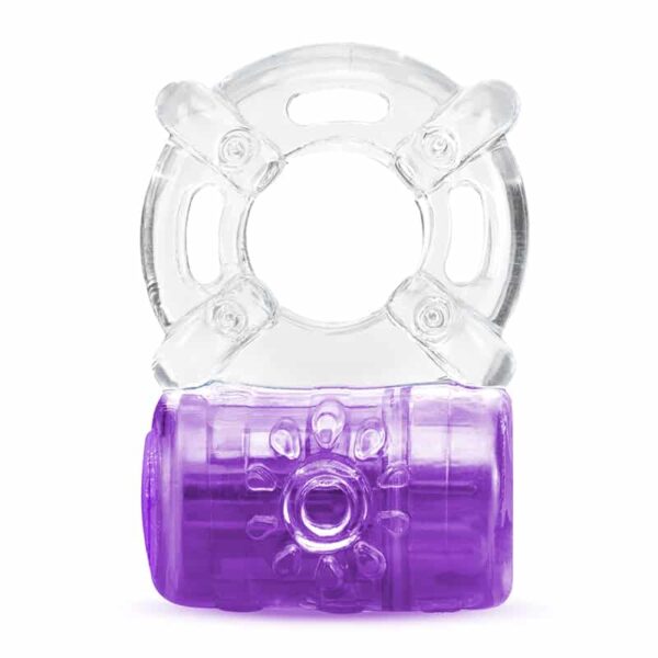 Play With Me -Vibrating C-Ring- Purple