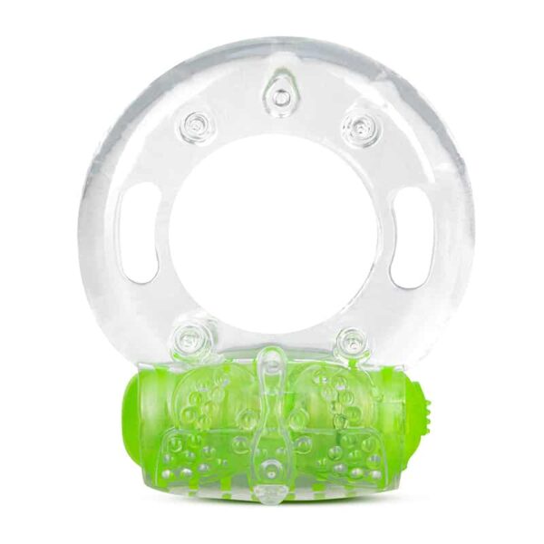 Play With Me -Vibrating C-Ring- Green