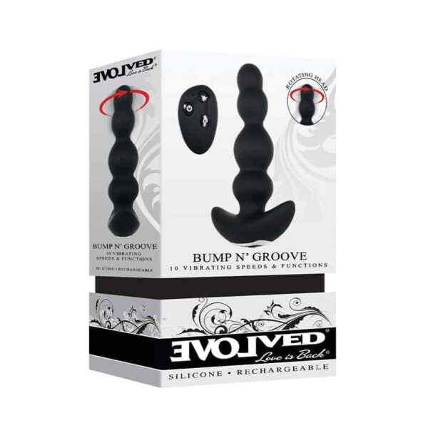 Evolved Bump N Groove Silicone Rechar Bk