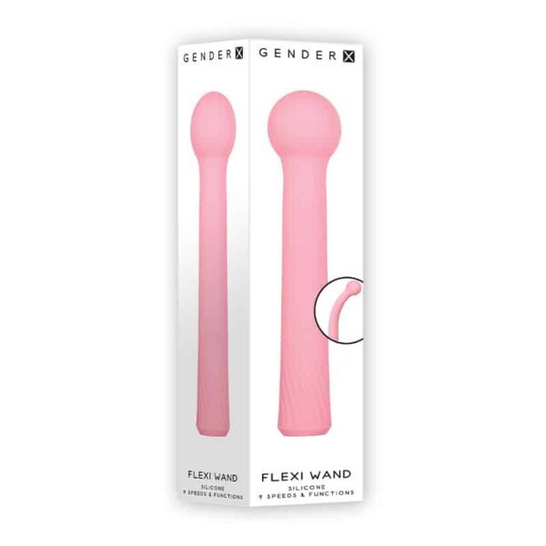 Gender X Flexi Wand Rechargeable Pink