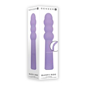 Gender X Bumpy Ride Rechargeable Purple