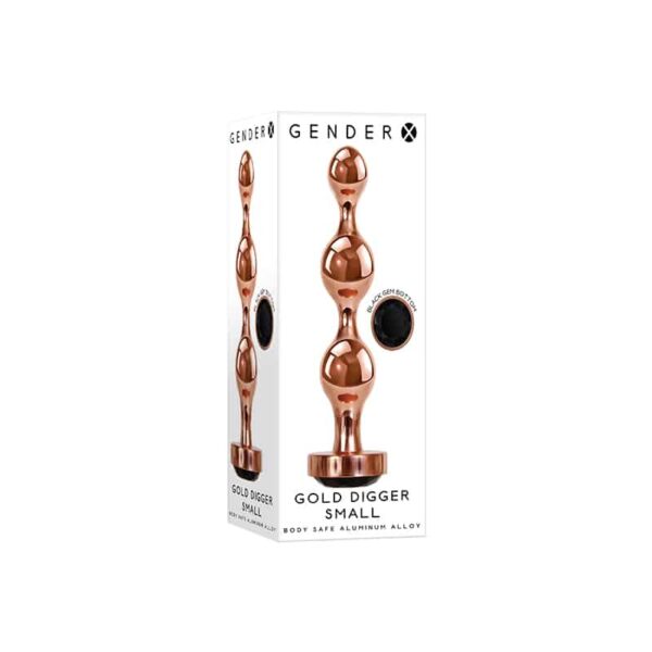 Gender X Gold Digger Small Rose Gold/Bla
