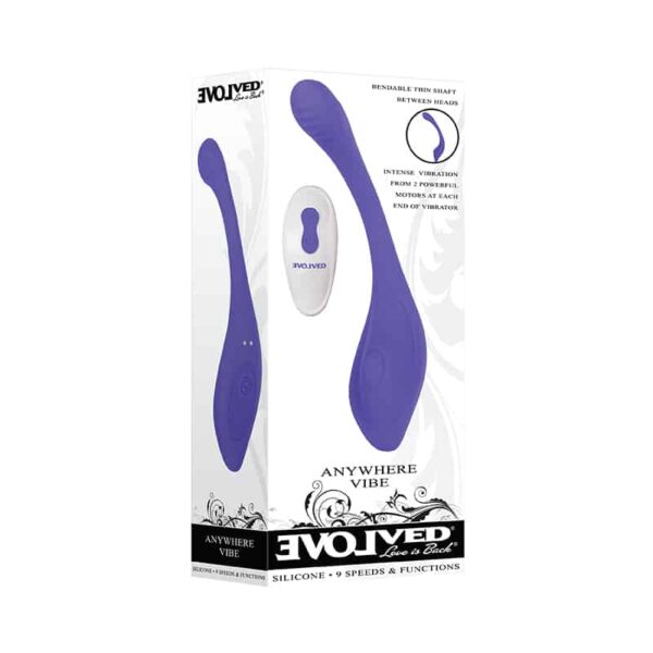 Evolved Anywhere Vibe Rechargeable  Bl