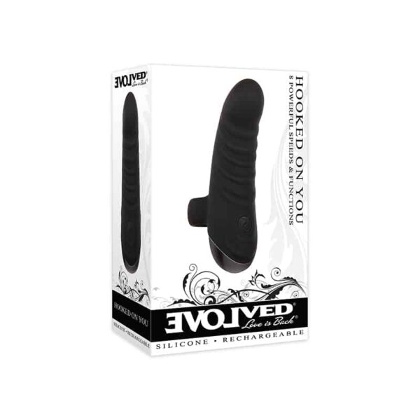 Evolved Hooked On You Rechargeable Bk