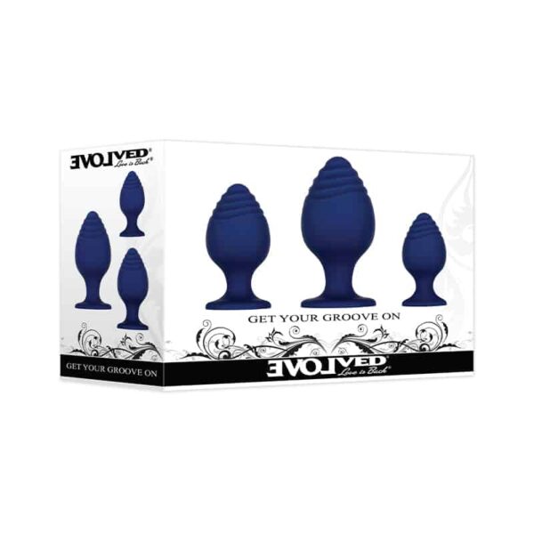 Evolved Get Your Grove On Plug Set/3 Sil