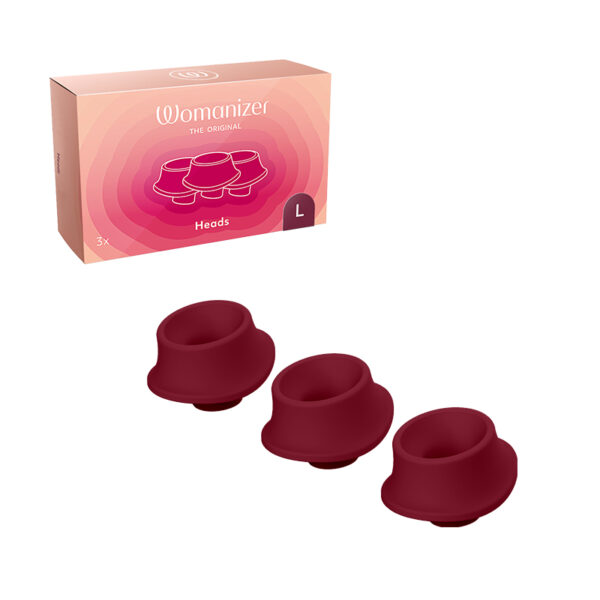 Womanizer Prem&Clas Heads Bordeaux Lg 3/