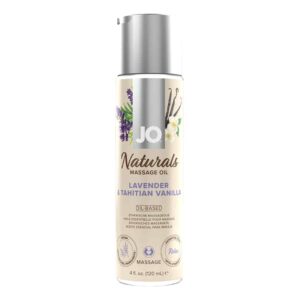 Jo Naturals-Lav&Tahitian Vnla MasOil 4oz