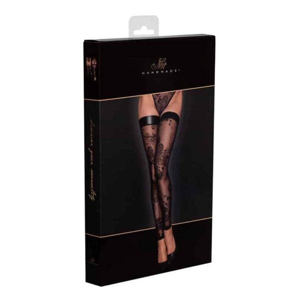 Noir Handmade Tulle Stocks Embroidery M