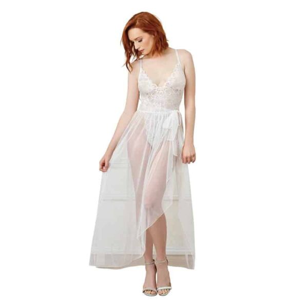 DG Teddy w/ Maxi Skirt & G-Strng WHT S