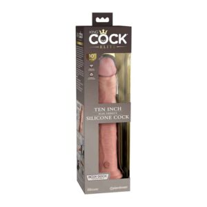 King Cock Elite Sili Dual Density 10in L