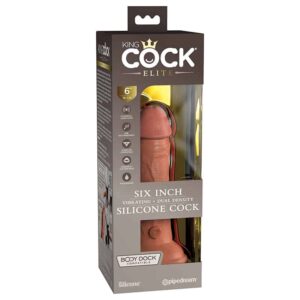 King Cock Elite Vib Sili D.Density 6in T