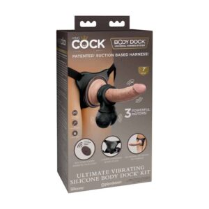 King Cock Elite Ultim Vibe Sili Dock Kit