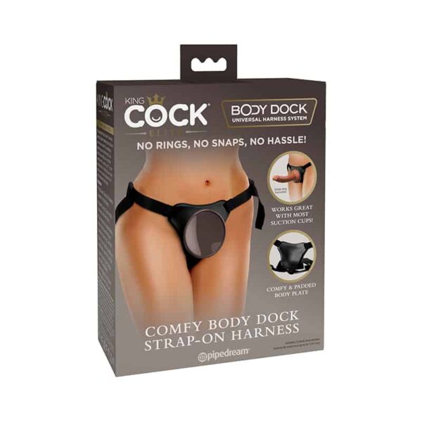 King Cock Elite Comfy Dock Strap-On Harn